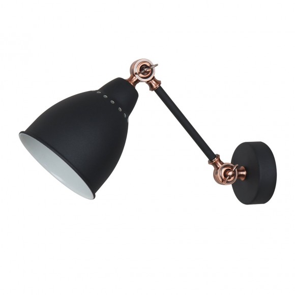 Italux MB-HN5010-1-B nástenná lampa Sonny 1x60W | E27