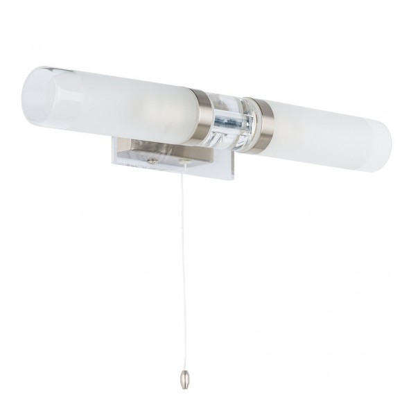 Italux MB030101-2SN nástenná lampa do kúpeľne Hook 2x40W | E14 | IP44