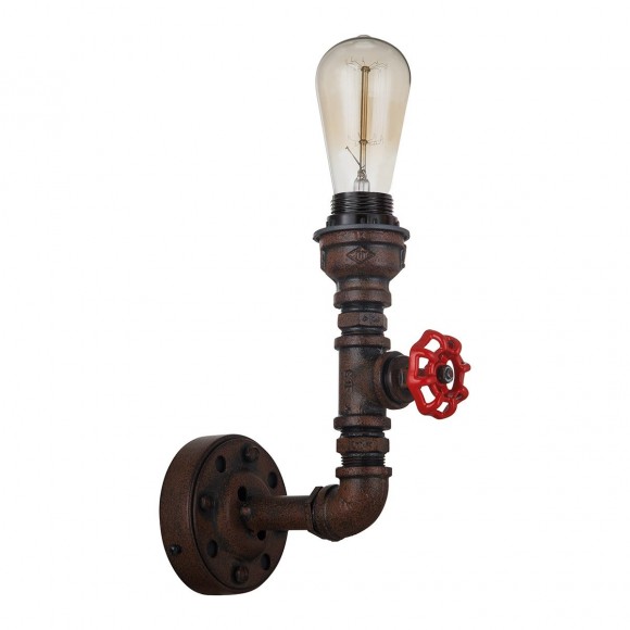 Italux MBM-2846 / 1A RUST nástenná lampa Manila 1x60W | E27