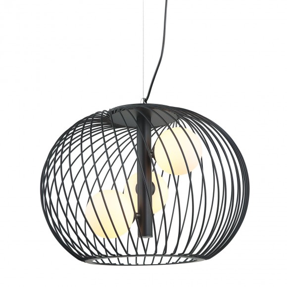 Italux MDM-3843-3 BK závesné stropné svietidlo Clarisa 3x25W | G9