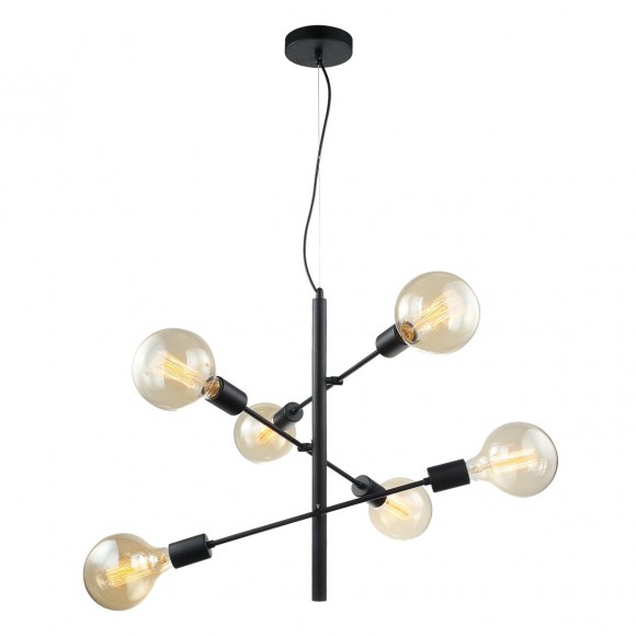 Italux MDM3582/6 BK Madalyn | 40W E27