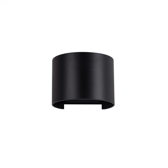 Italux PL-208B ROUND LED vonkajšie nástenná lampa Sorento 1x6W | 3000K | IP54