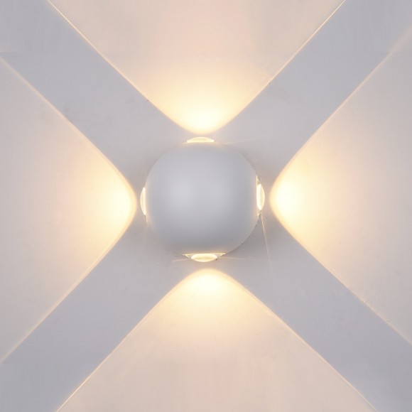 Italux PL-307W LED vonkajšia nástenná lampa Carsoli 1x4W | 3000K | IP54