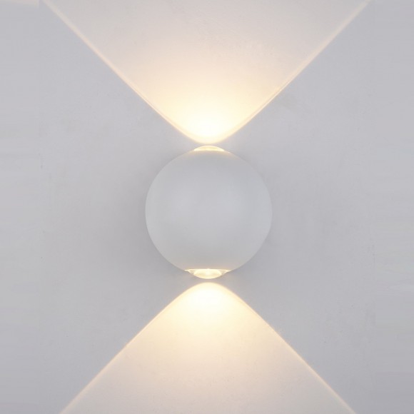Italux PL-308W LED vonkajšia nástenná lampa Carsoli 1x4W | 3000K | IP54