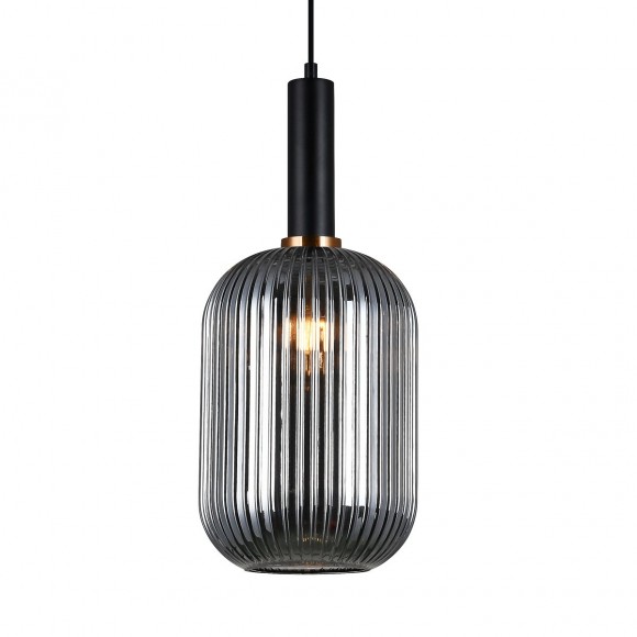 Italux PND-5588-1L-BK+SG Antiola | 40W E27