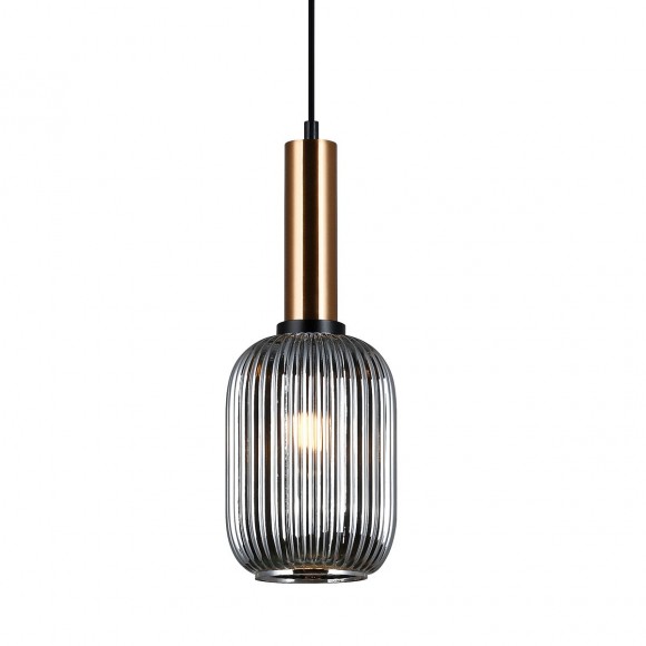 Italux PND-5588-1M-BRO+SG Antiola | 40W E27
