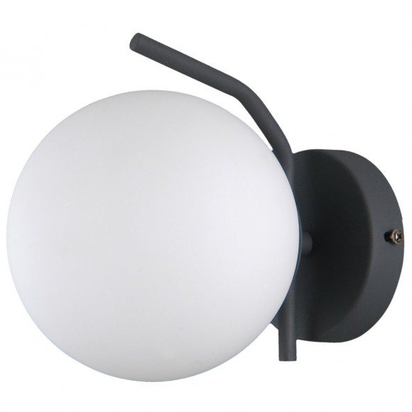 Italux WL-3300-1-BK nástenné svietidlo Cari 1x5W | G9 - čierna, biela