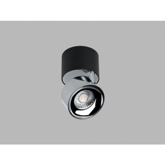 LED2 11508235 LED stropné bodové svietidlo Klip On 1x11W | 770lm | 2700K- nastaviteľné, čierna, chróm