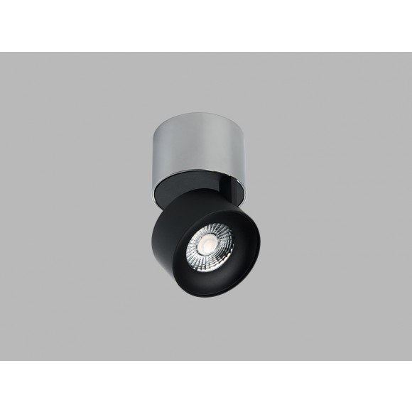 LED2 11508253 LED stropné bodové svietidlo Klip On 1x11W | 770lm | 2700K- nastaviteľné, chróm, čierna