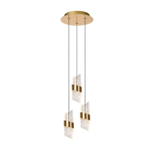 Lucide L134962102 LED závesné stropné svietidlo KLIGANDE  | 3x8W integrovaný LED zdroj | 3x600lm | 2700K
