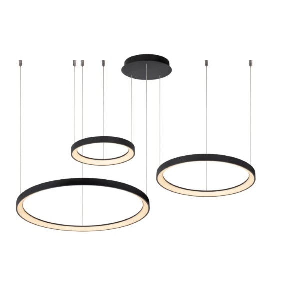 Lucide L464039930 LED závesné stropné svietidlo VIDAL  | 120W integrovaný LED zdroj | 5080lm | 2700K