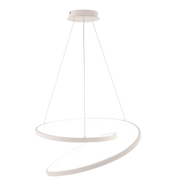 Luce Ambiente Design LIEVE-S-BCO LED závesné stropné svietidlo LIEVE | 30W integrovaný LED zdroj | na lanku | biela