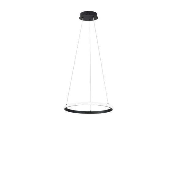 Luce Ambiente Design AXIS-S40-NER  LED závesné stropné svietidlo AXIS | 29W integrovaný LED zdroj | na lanku | čierna