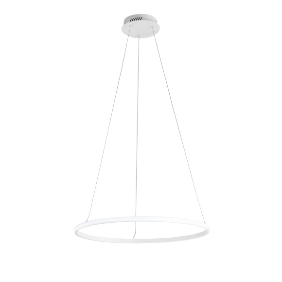 Luce Ambiente Design AXIS-S60 LED závesné stropné svietidlo AXIS | 30W integrovaný LED zdroj | na lanku | biela