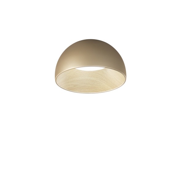 Luce Ambiente Design COCO-PL35-ORO LED prisadené stropné svietidlo COCO | 30W integrovaný LED zdroj | zlatá