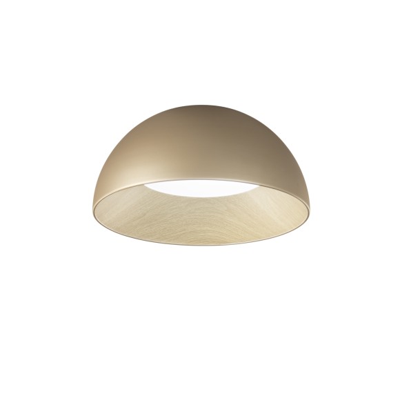 Luce Ambiente Design COCO-PL50-ORO LED prisadené stropné svietidlo COCO | 40W integrovaný LED zdroj | zlatá