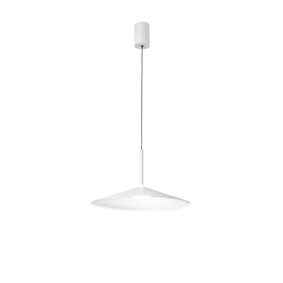 Luce Ambiente Design KHAN-S48-BCO LED závesné stropné svietidlo KHAN | 18W integrovaný LED zdroj | biela
