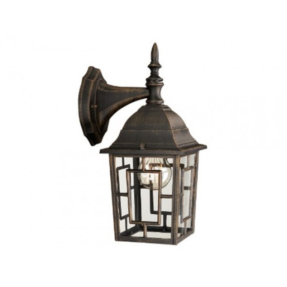 vonkajšie nástenné svietidlo Philips Massive 1x100W E27 - hrdzavá