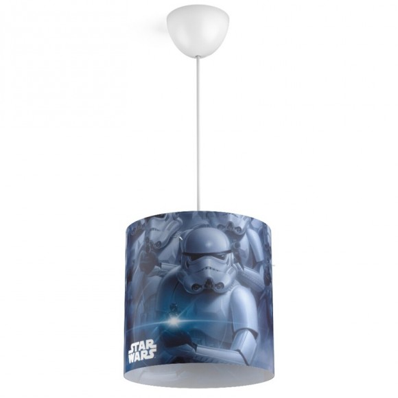 detské prisadené stropné svietidlo Philips STAR WARS 1x23W E27 - mix farieb