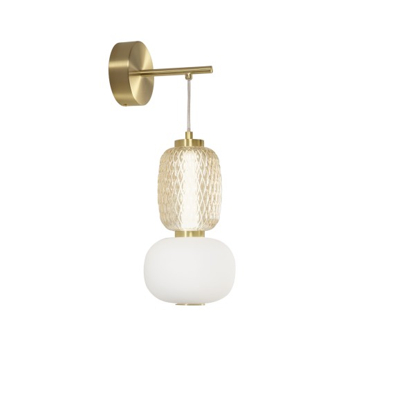 Luce Ambiente Design TOTEM-AP LED nástenné svietidlo TOTEM | 18W integrovaný LED zdroj | čierna