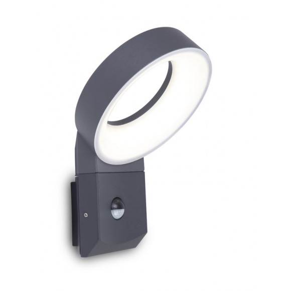 Lutec 5616304118 LED vonkajšie nástenná lampa so senzorom Meridian 1x14W | 3000K | IP54