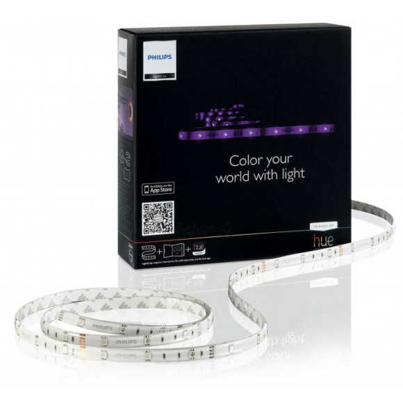 LED páska HUE Philips LIGHTSTRIPS 12W LED RGB - číra
