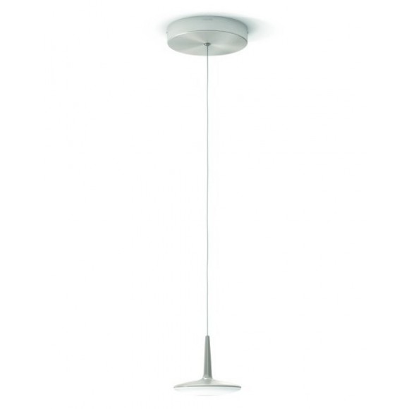 LED závesné svietidlo - luster Philips 1x4,5W - nikel