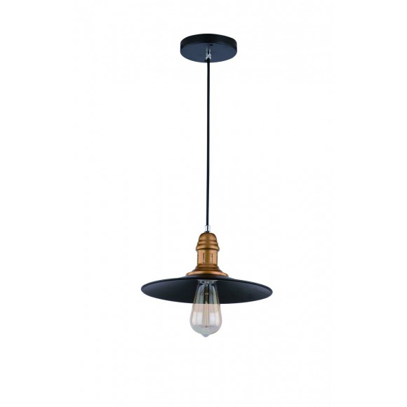 ZÁVESNÉ STROPNÉ SVIETIDLO - Lustre liadku 1X60W - ČIERNA