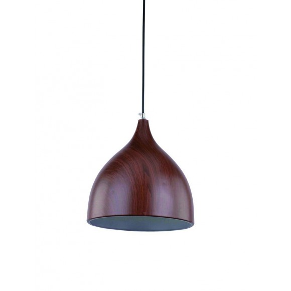 ZÁVESNÉ STROPNÉ OSVETLENIE - Lustre liadku 1X60W DEKOR DREVA