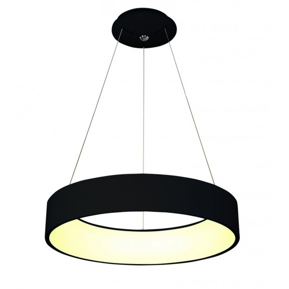 ZÁVESNÉ STROPNÉ SVIETIDLO - Lustre ledko 1X26W - ČIERNE