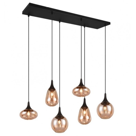 Trio T317000613 závesné stropné svietidlo LUMINA E14
