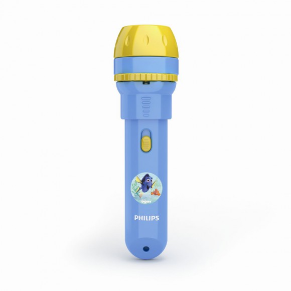 LED detská baterka Philips FINDING Dory 0,1W - modrá