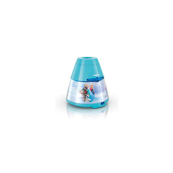 LED detská stolná lampa Philips FROZEN 1x0,3W - modrá