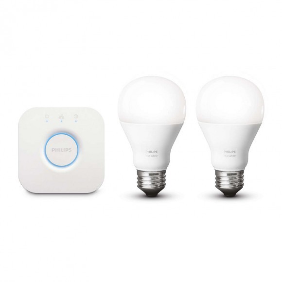 Philips Hue 8718696449554 sada 2 LED žiaroviek 1x9,5W | E27 | 2700K - White