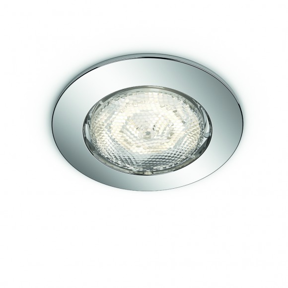 LED kúpeľňové bodové svietidlo Philips DREAMINESS 1x4,5W - lesklý chróm