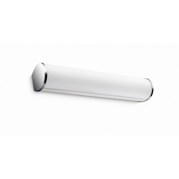 LED kúpeľňové prisadené nástenné a stropné svietidlo Philips FIT 2x2,5W -> nahrádza 40W - lesklý chróm