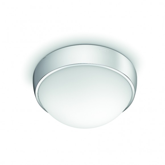 LED kúpeľňové prisadené stropné svietidlo Philips Waterlily 1x8W - lesklý chróm