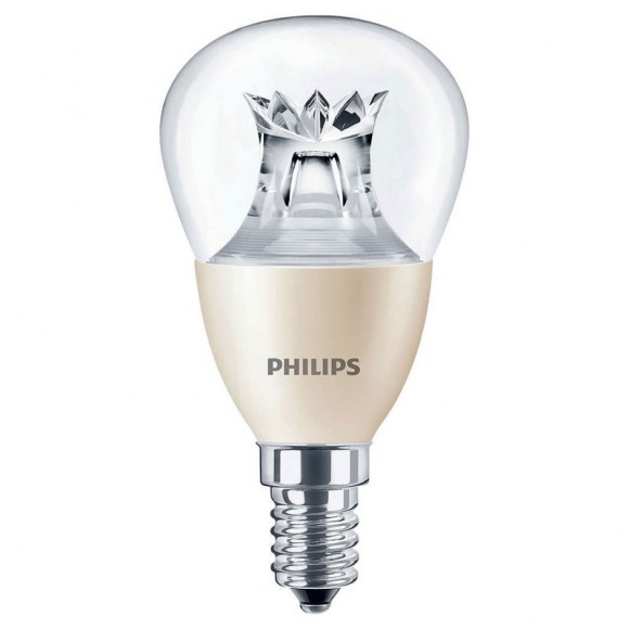 LED žiarovka úsporná Philips 4W -> ekvivalent 25W E14 - MASTER LEDluster DT 4-25W E14 827 P48 CL
