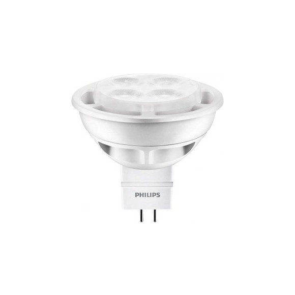LED žiarovka úsporná Philips 5,5W -> ekvivalent 35W GU5.3 - CorePro LEDspotLV 5.5-35W 827 MR16 36D