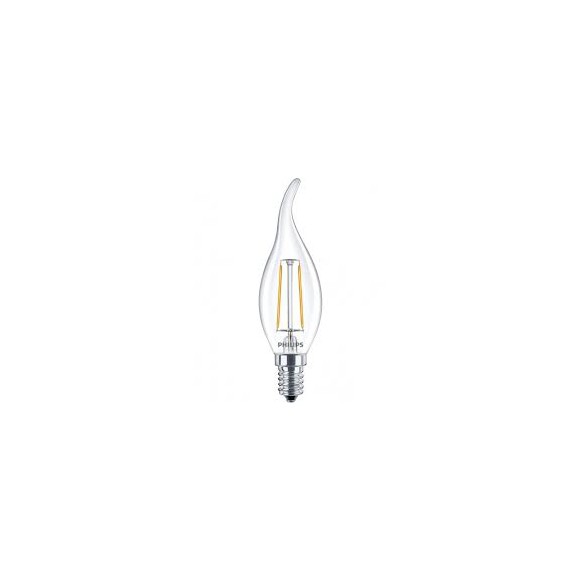 LED žiarovka úsporná Philips 2,3W -> ekvivalent 25W E14 - Classic LEDcandle ND 2.3-25W E14 827 BA35 CL