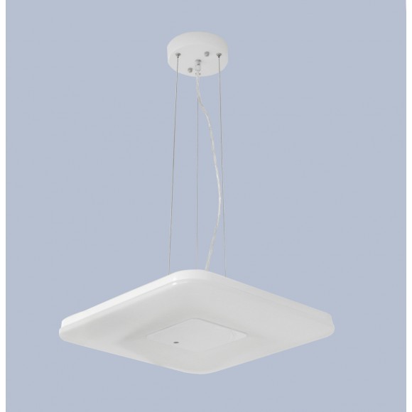 LED závesné stropné svietidlo - luster liadku 60W - biela