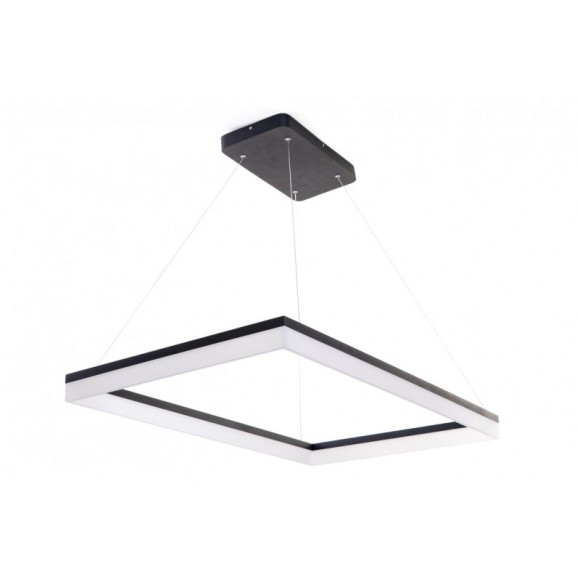 ZÁVESNÉ STROPNÉ SVIETIDLO - Lustre ledko 1X60W - ČIERNE