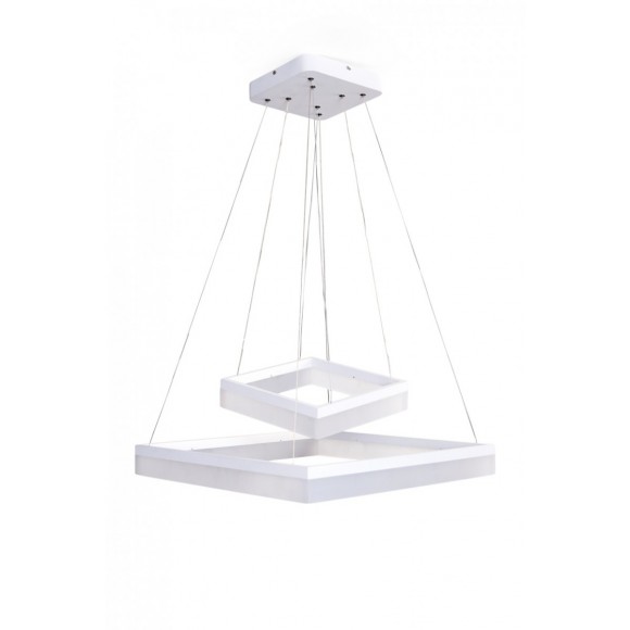 ZÁVESNÉ STROPNÉ SVIETIDLO - Lustre ledko 1X55W - BIELE