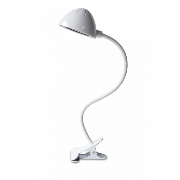 LED stolná lampa Clip LEDKO 3W - biela
