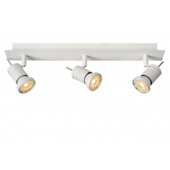 LED stropné svietidlo bodové svietidlo Lucide Twinn-LED 17990/15/31 3x5W GU10
