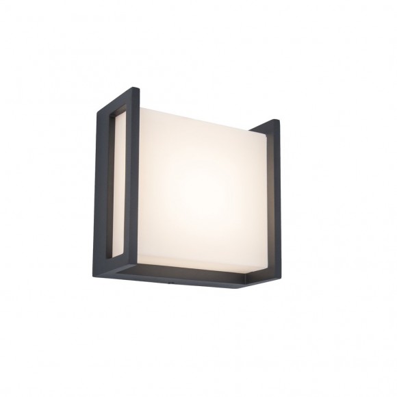 Lutec 5195401118 LED vonkajšie nástenná lampa Qubo 1x8W | 3000K | IP54 - top dizajn