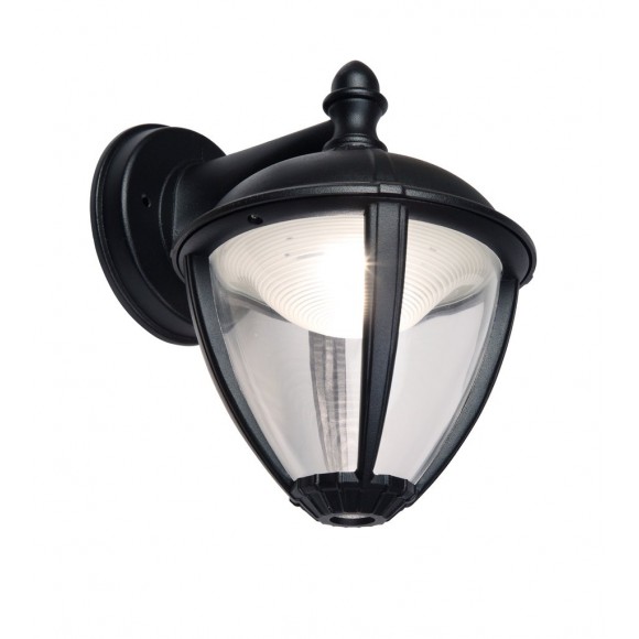 Lutec 5260201012 LED vonkajšie nástenná lampa Unite 1X9W | 3000K | IP44 - matná čierna