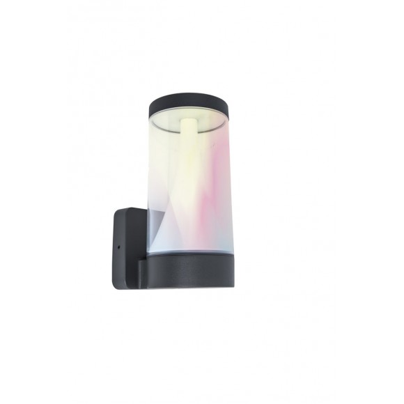Lutec 5271002118 LED vonkajšie nástenná lampa Spica 1x16W | RGB | 2700-6500K | IP54 - inteligentný, stmievateľná a farebná