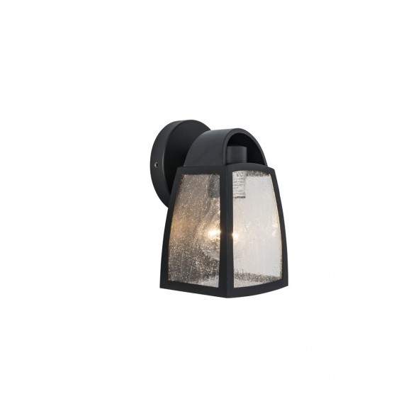 Lutec 5273701012 vonkajšia nástenná lampa Kelsey 1x40W | E27 | IP44 - tienidlo s efektom vodných kvapiek