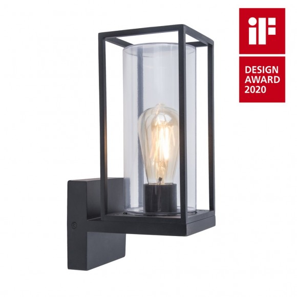 Lutec 5288801012 vonkajšia nástenná lampa Flair 1x40W | E27 | IP44